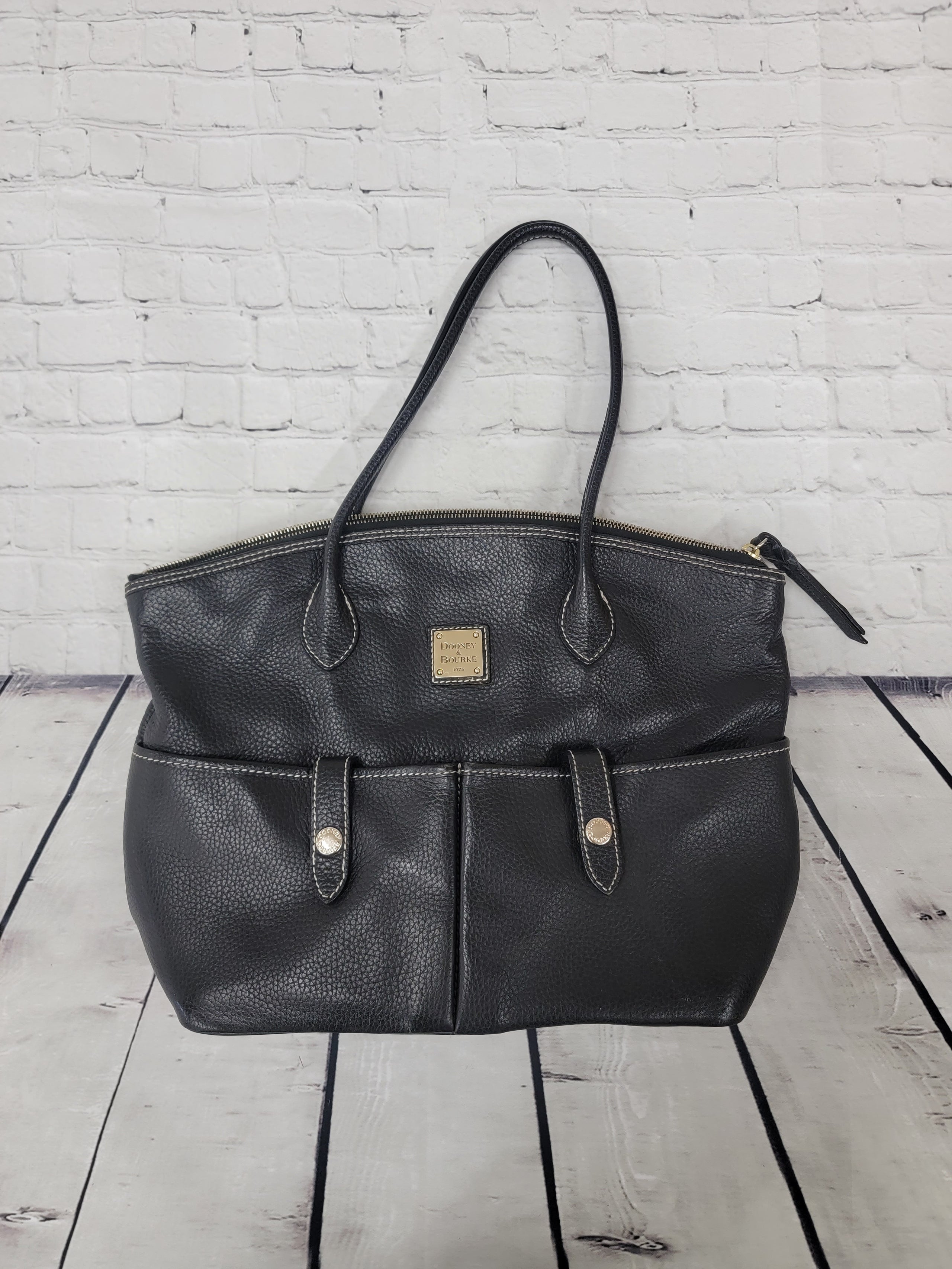 Dooney crescent tote sale